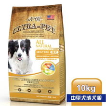 美国优爵天然宠物食品狗粮评测 中型犬成犬主粮10kg是否值得购买？